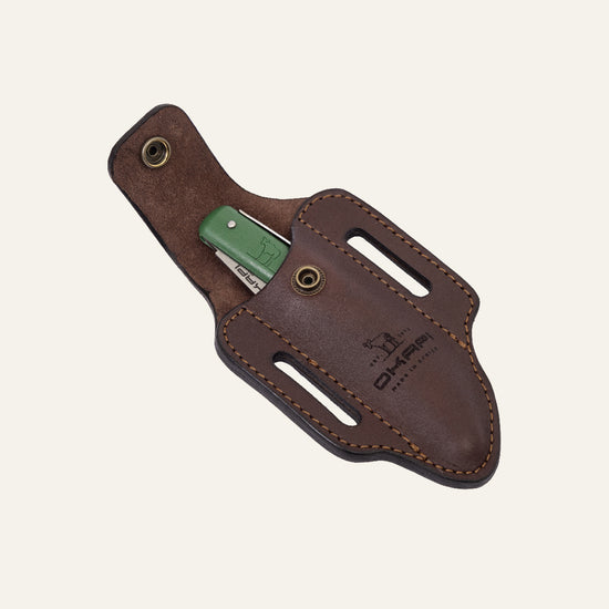 Belt loop sheath for Okapi folding knife