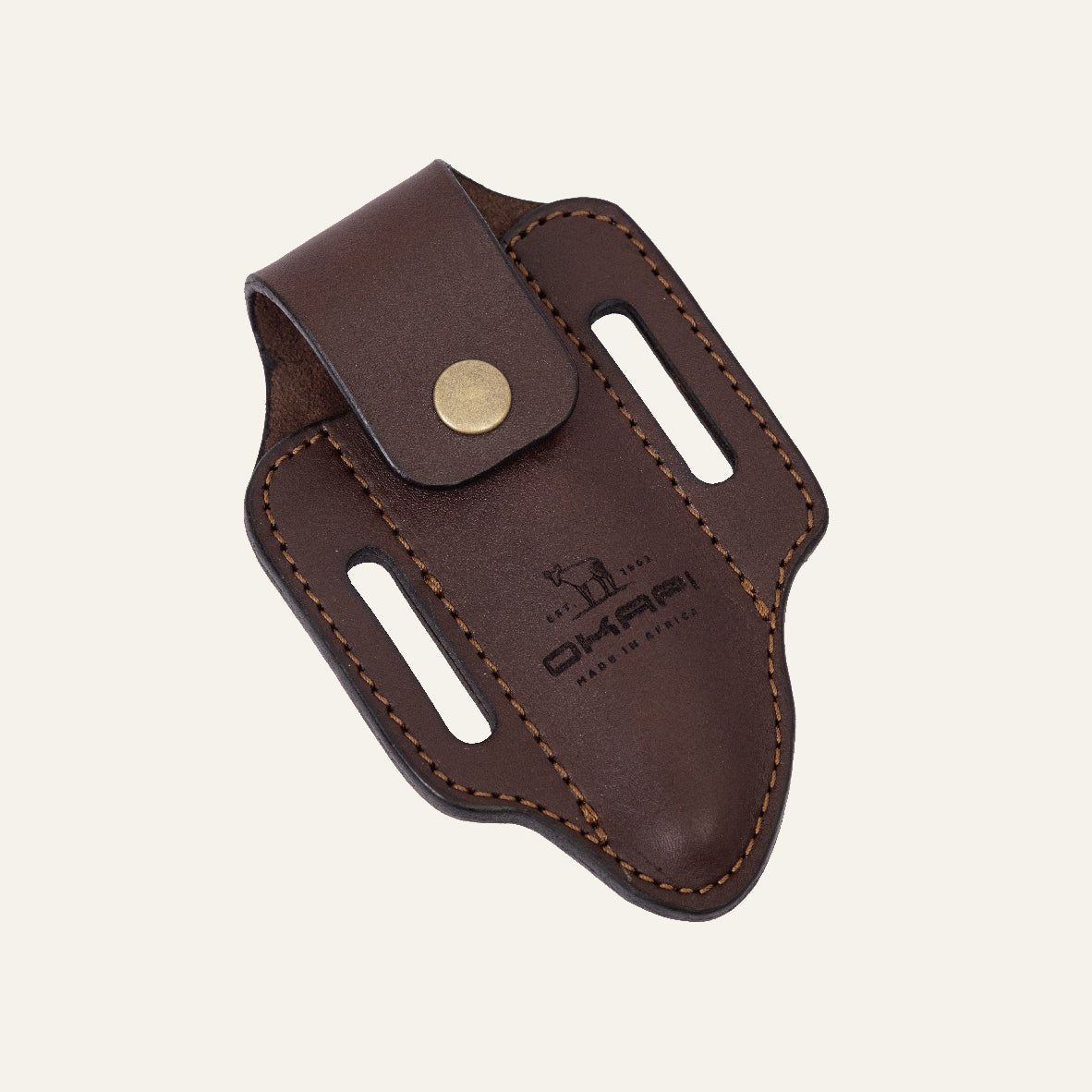 Leather Okapi Legacy Sheath in belt loop product image