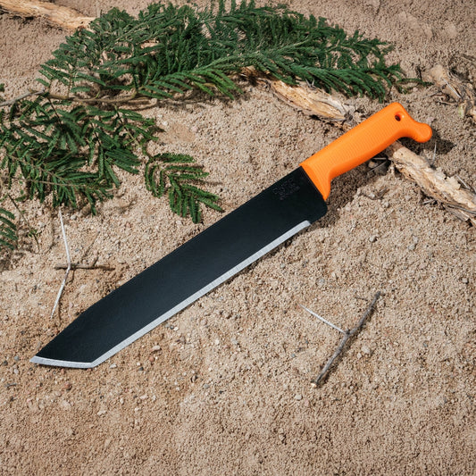 Okapi O-Tanto Machete with Okapi orange handle