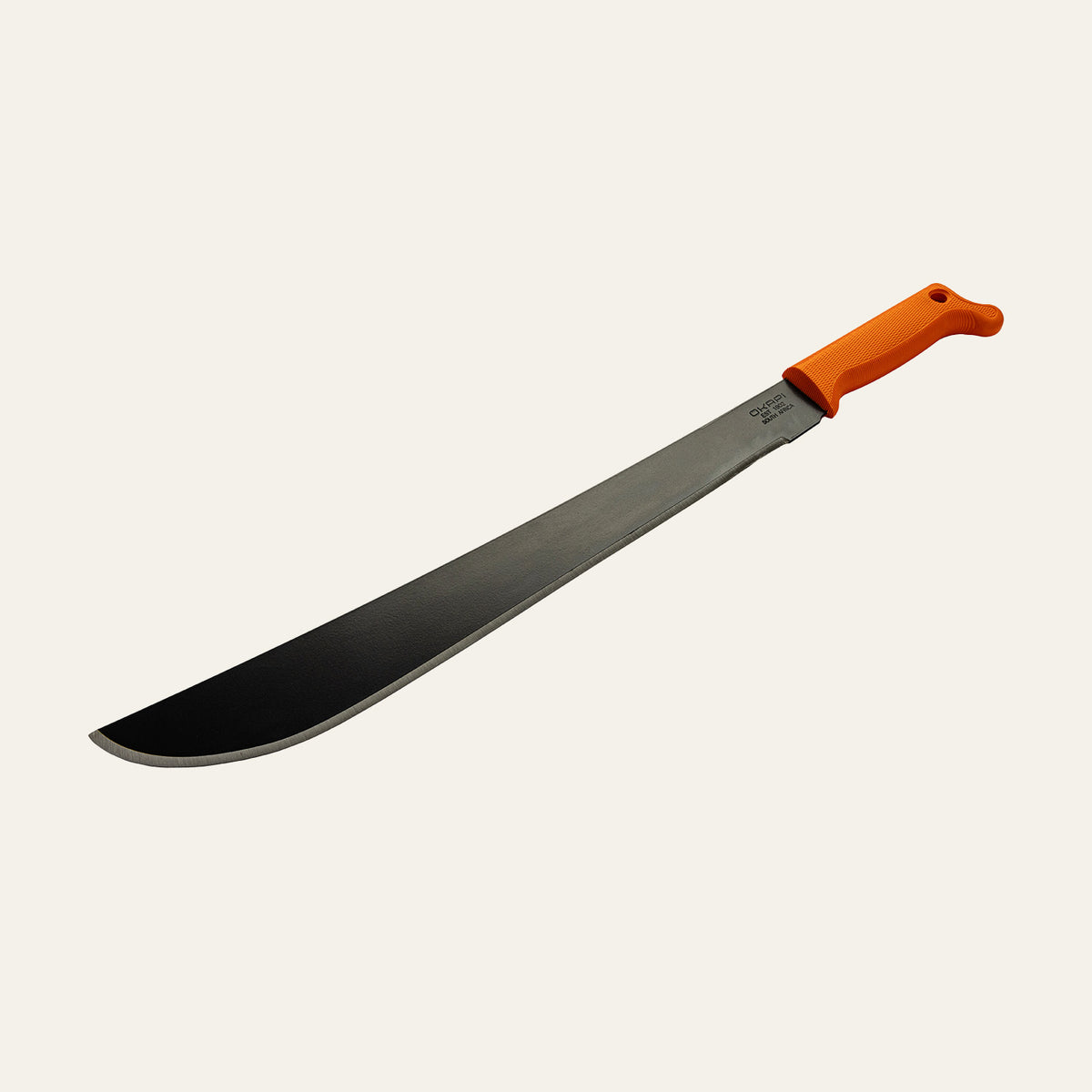 Okapi Latin Machete with Okapi Orange grip 